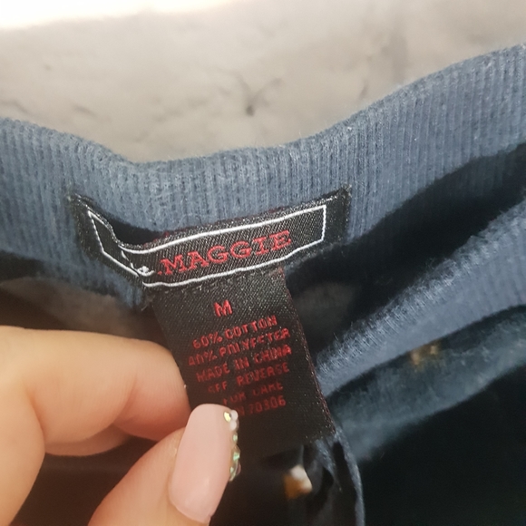 Ms. Maggie 2 Piece Velour Fox Print Pj/Pajama Short Set - Picture 8 of 11